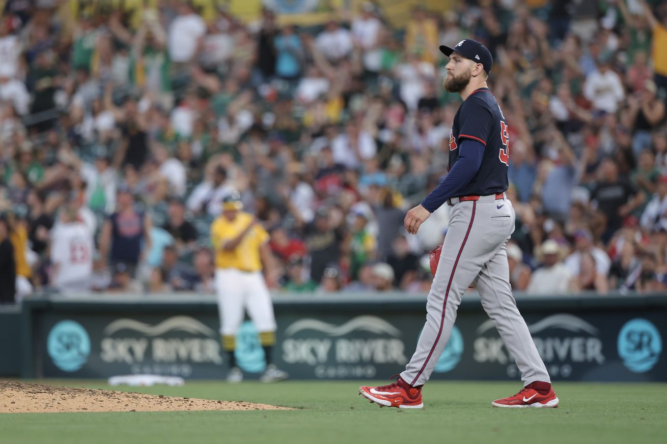Atlanta Braves v Athletics