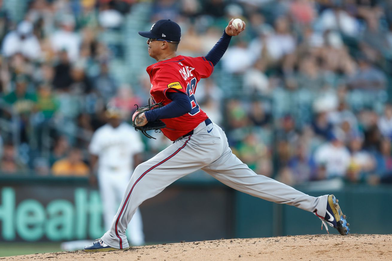Atlanta Braves v Athletics