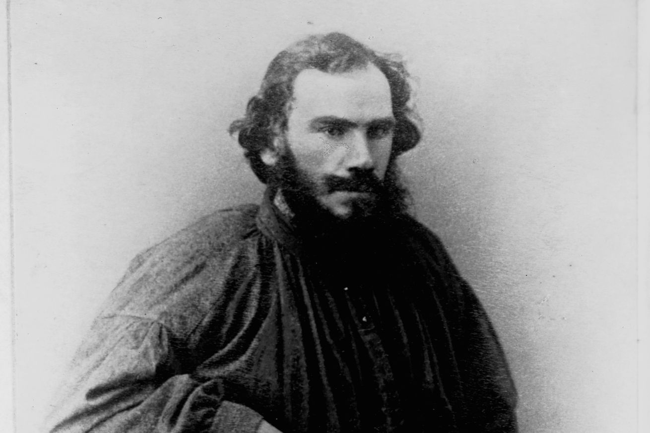 Novelist Leo Tolstoy