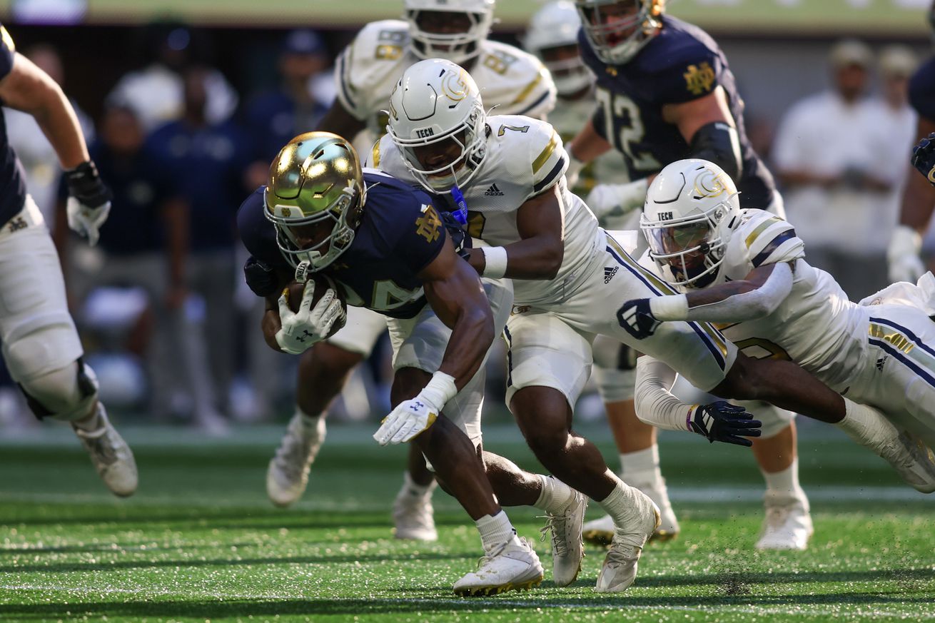 NCAA Football: Notre Dame at Georgia Tech