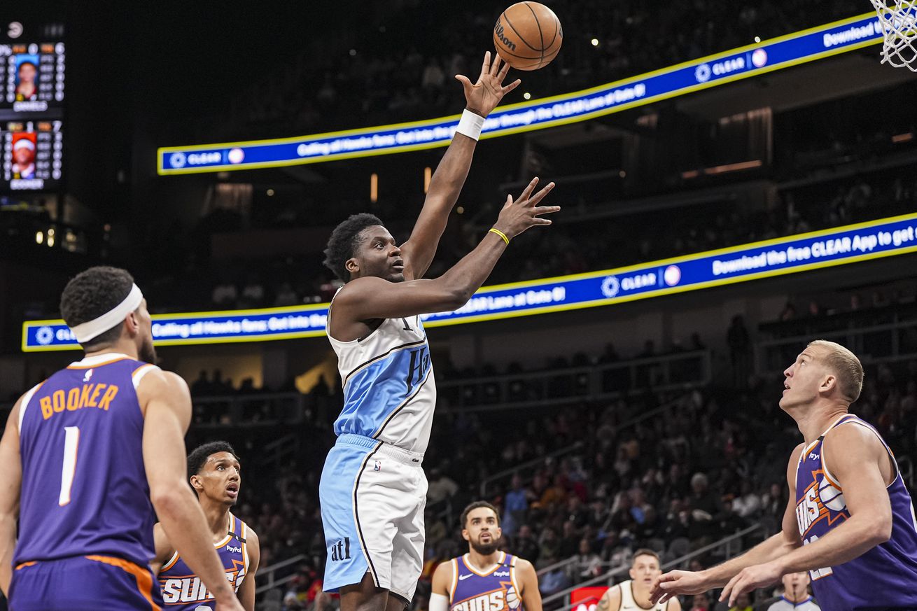 NBA: Phoenix Suns at Atlanta Hawks