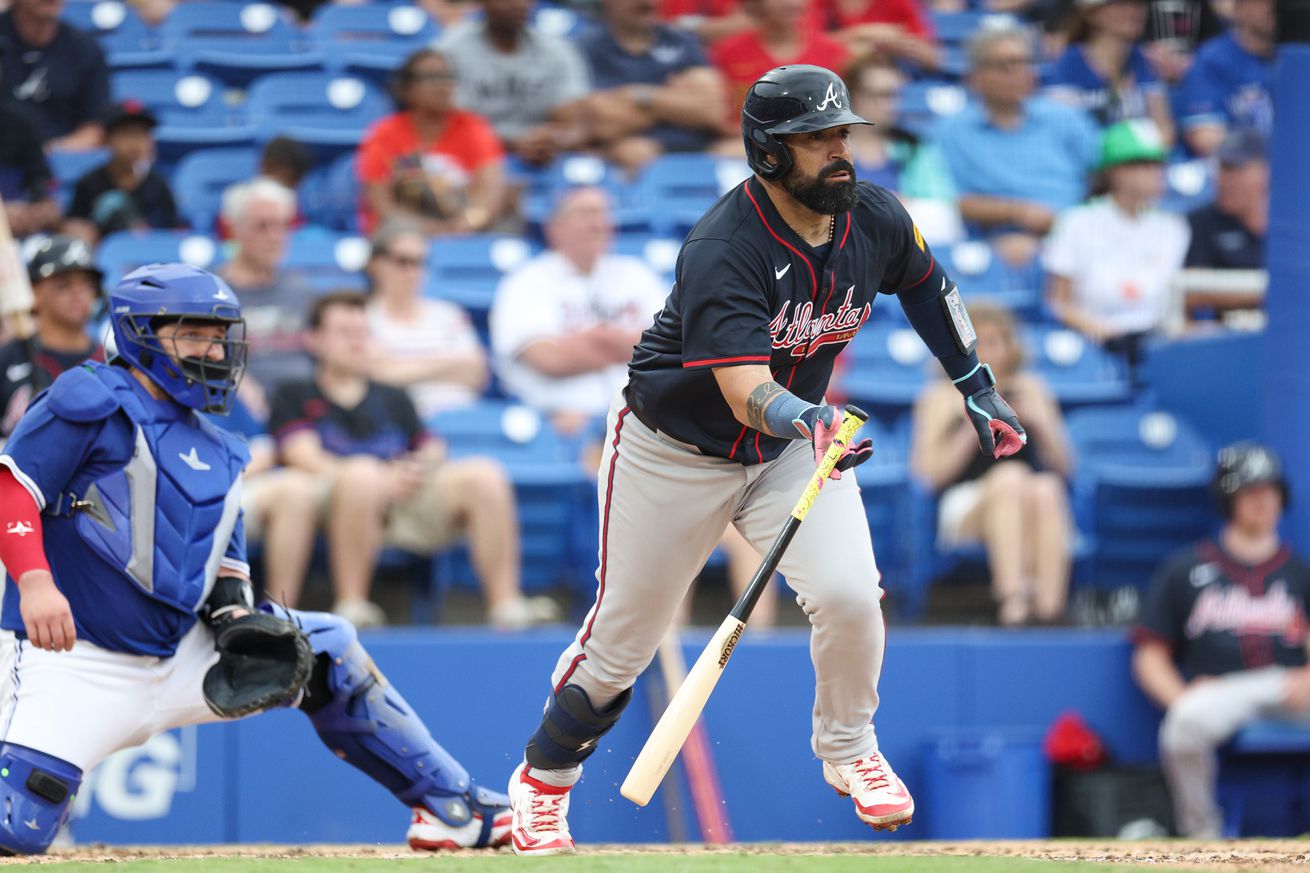 MLB: Spring Training-Atlanta Braves at Toronto Blue Jays