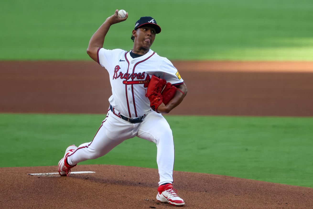 MLB: Los Angeles Angels at Atlanta Braves