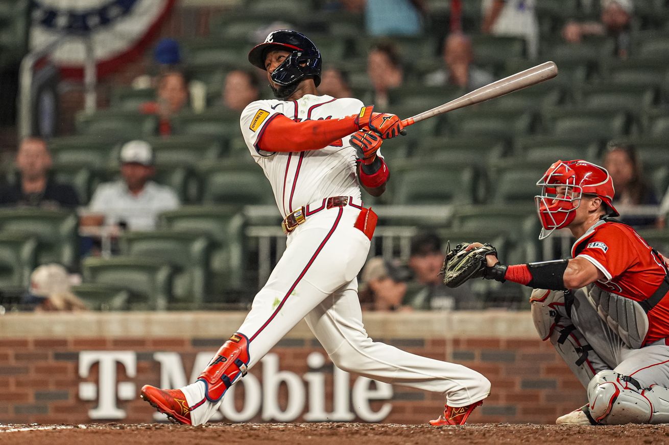 MLB: Los Angeles Angels at Atlanta Braves