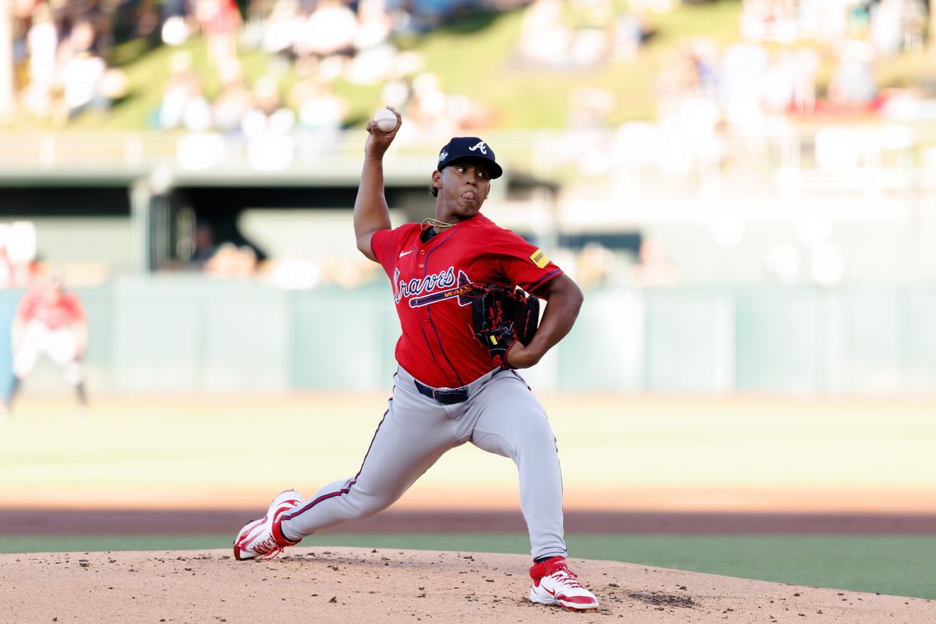 MLB: Atlanta Braves at Athletics