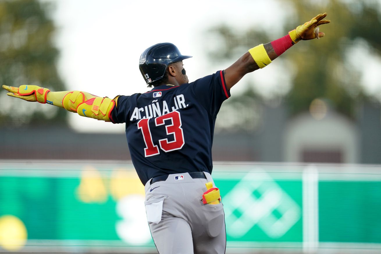 MLB: Atlanta Braves at Athletics