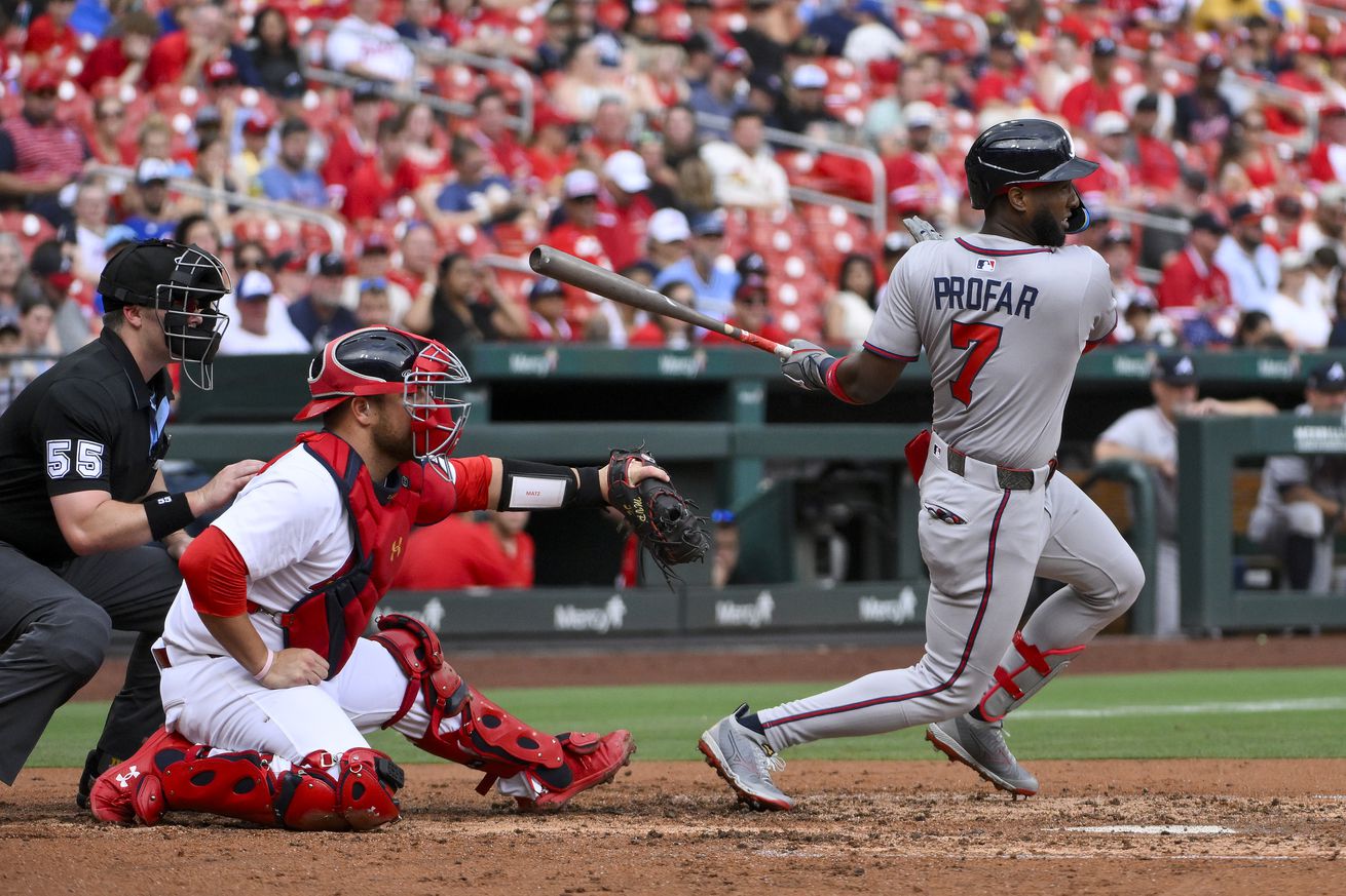 MLB: Atlanta Braves at St. Louis Cardinals