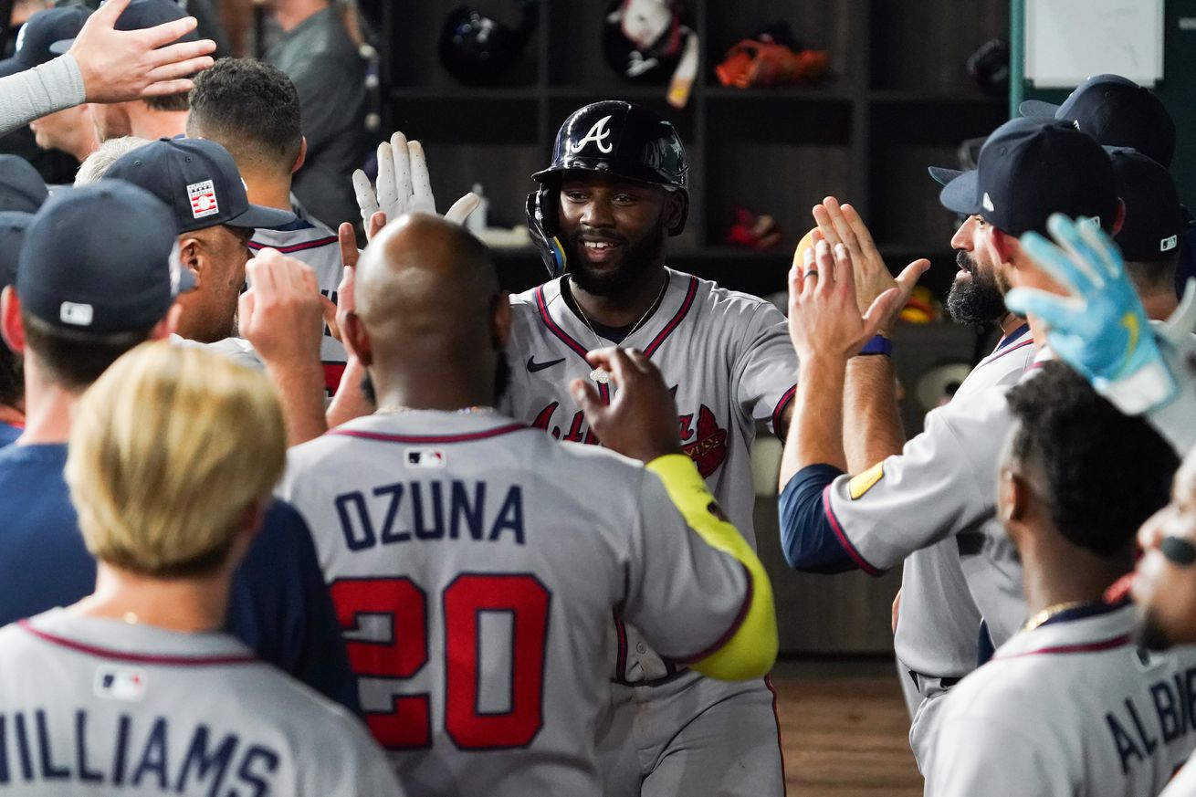 MLB: Atlanta Braves at Texas Rangers