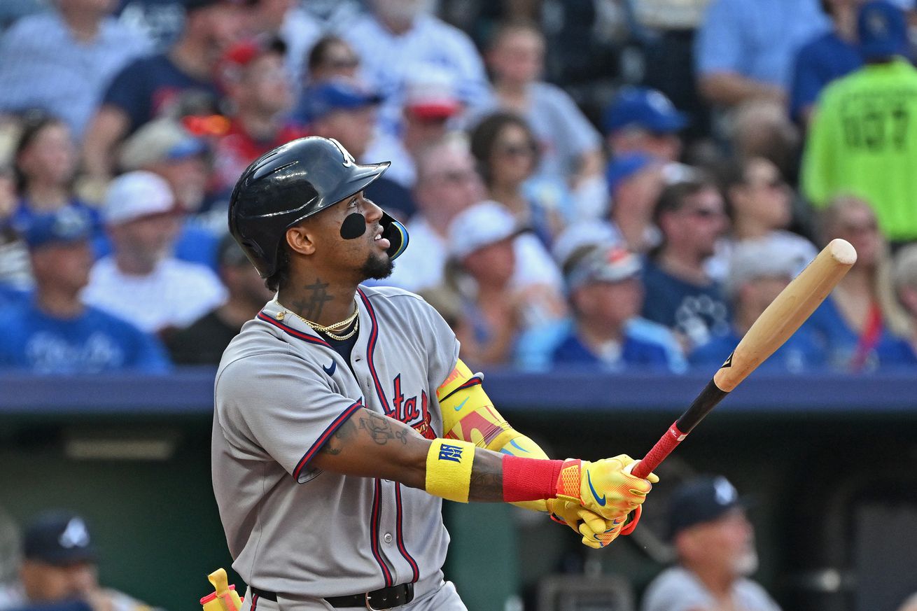 MLB: Atlanta Braves at Kansas City Royals