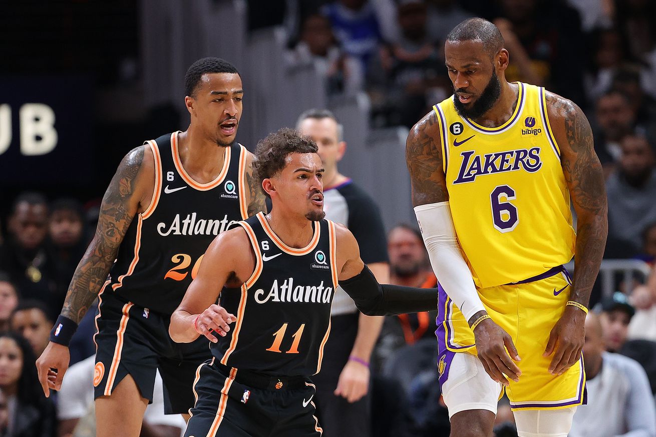 Los Angeles Lakers v Atlanta Hawks