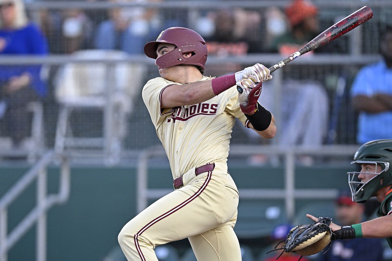 COLLEGE BASEBALL: MAR 22 FSU at Miami