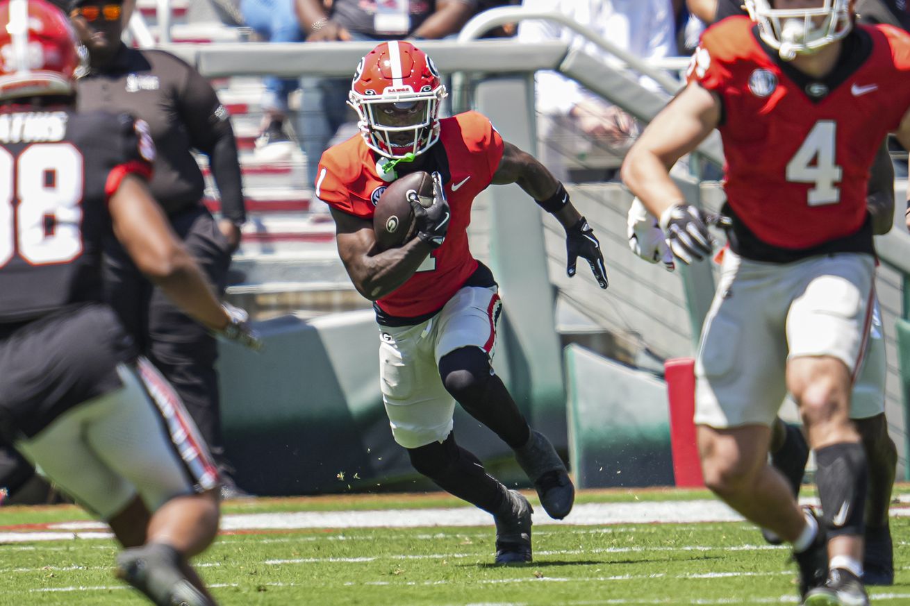 NCAA Football: Georgia G-Day Spring Game