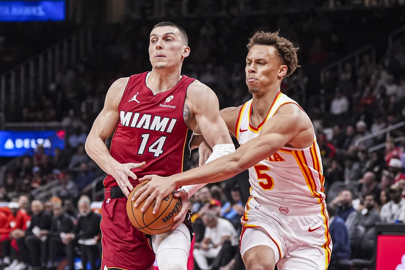 Atlanta Hawks playmaker Dyson Daniels (2025 Defensive Player of the Year candidate)