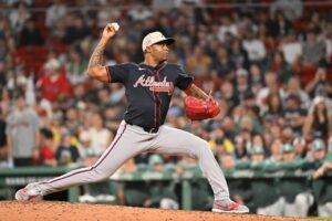 The Braves might be in the market for a new closer with Raisel Iglesias struggling.