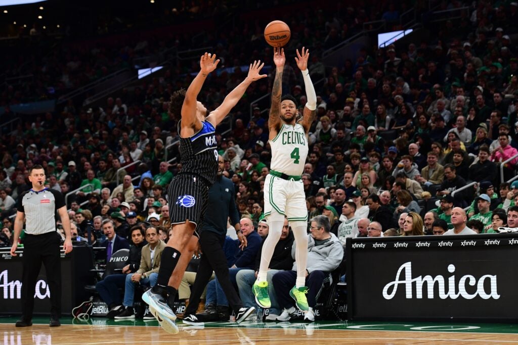 The Celtics could look to trade Anfernee simons to cash in on intriguing players